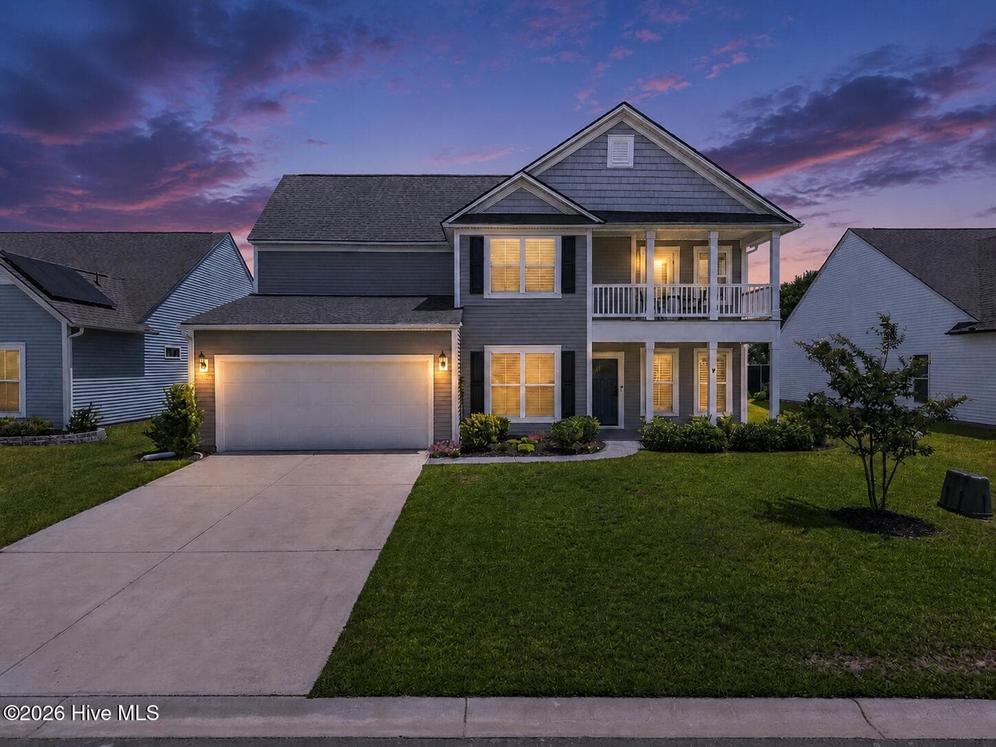 Twilight photo. - 139 Eagle Claw Drive, Calabash, NC 28467