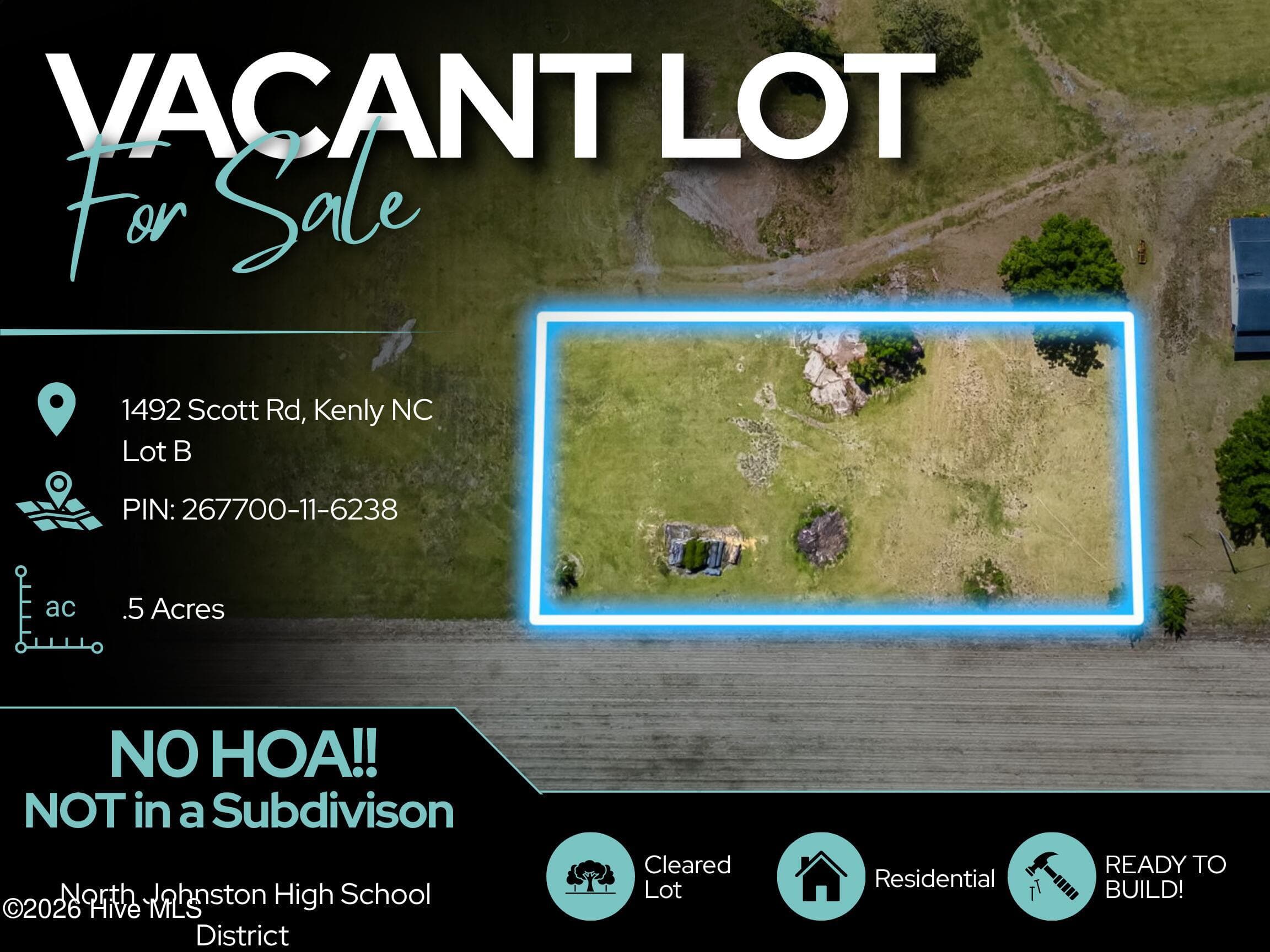 1492 B Scott Road, Kenly, NC 27542