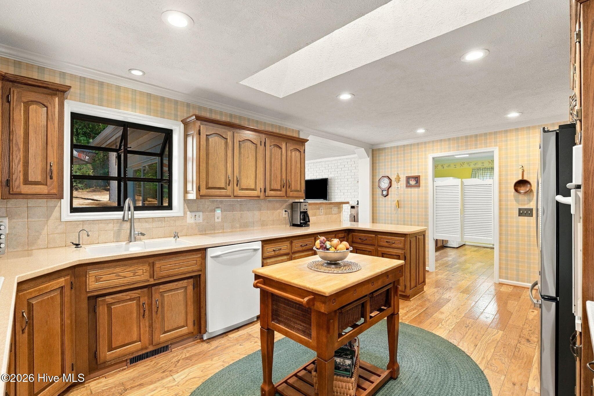 Kitchen with Skylight - 715 Lake Forest Drive SE, Pinehurst, NC 28374
