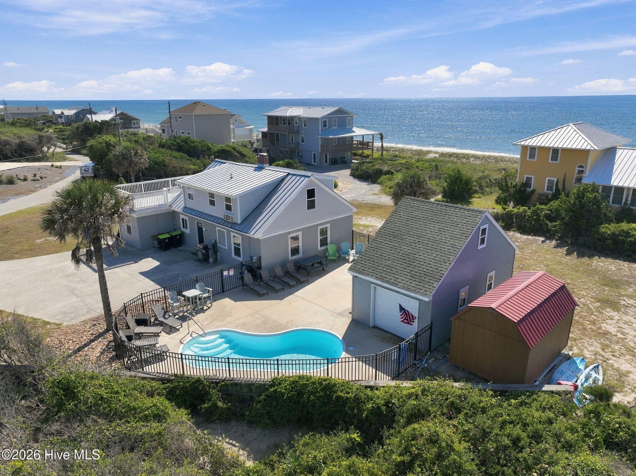 Single Family Residence at 203 Hoffman Beach Road, Salter Path, NC 28512, photo 47 of 55
