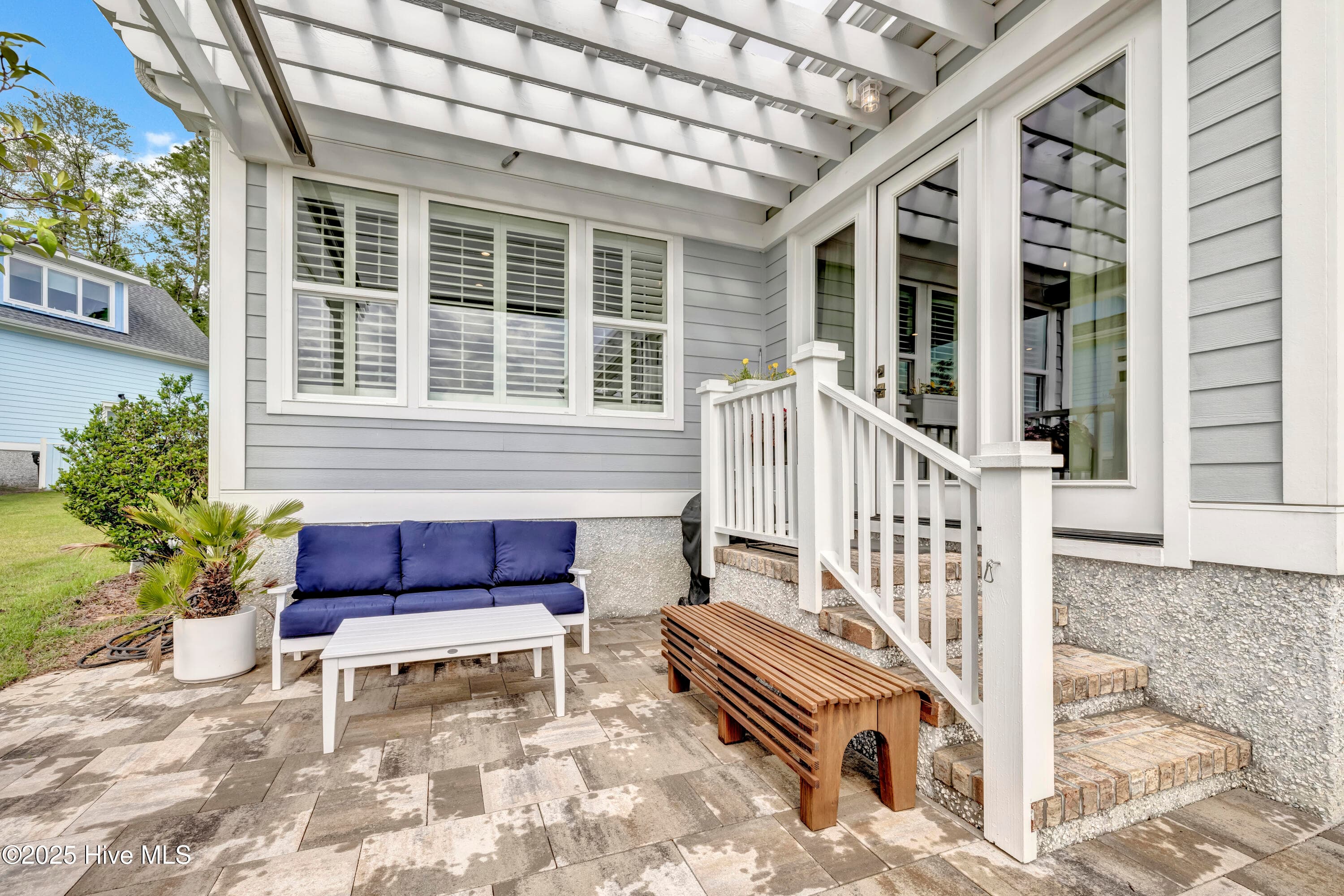 Back patio - 3623 White Cliffs Drive, Castle Hayne, NC 28429