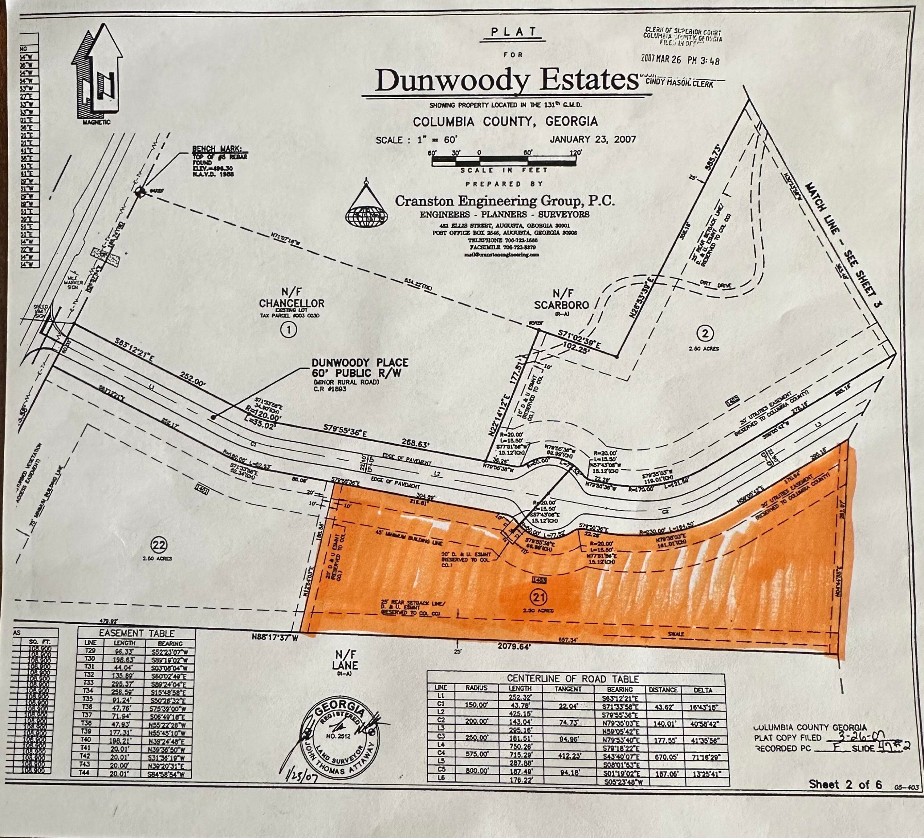 Residential Lot at 1403 Dunwoody Place, Appling, GA 30802, photo 2 of 3