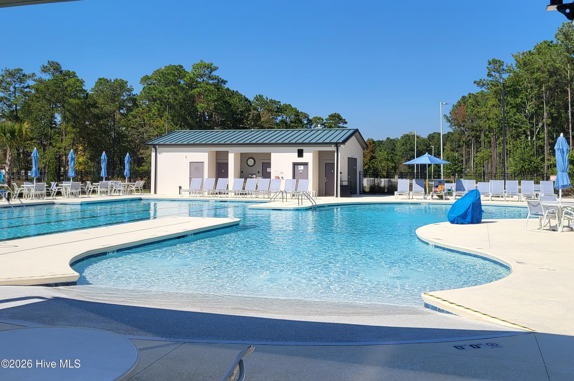 Outdoor pool at Ridge Center Club - 538 Lindgrove Place SW, Ocean Isle Beach, NC 28469