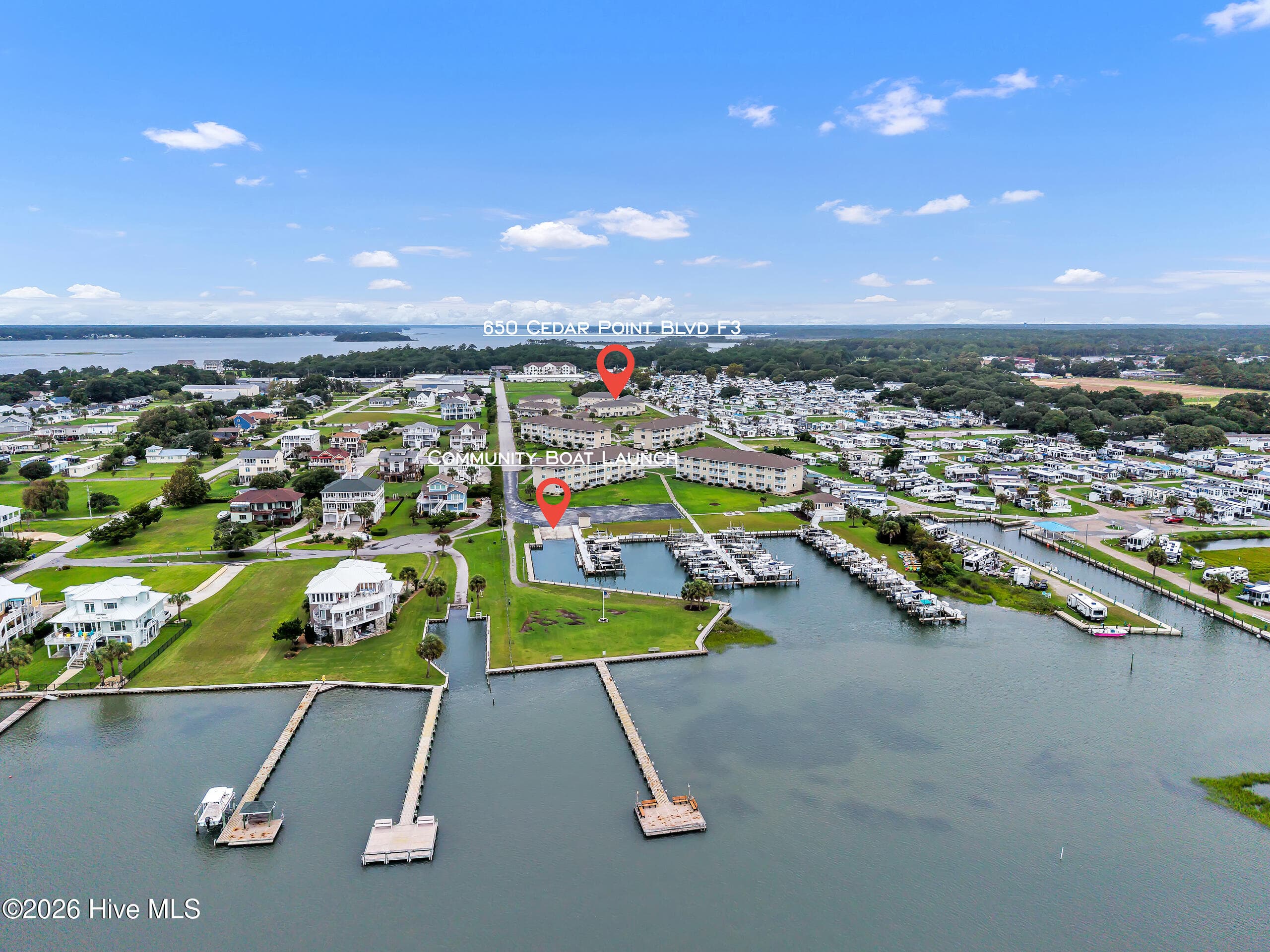 Condominium at 650 Cedar Point Boulevard F3, Cedar Point, NC 28584, photo 48 of 51