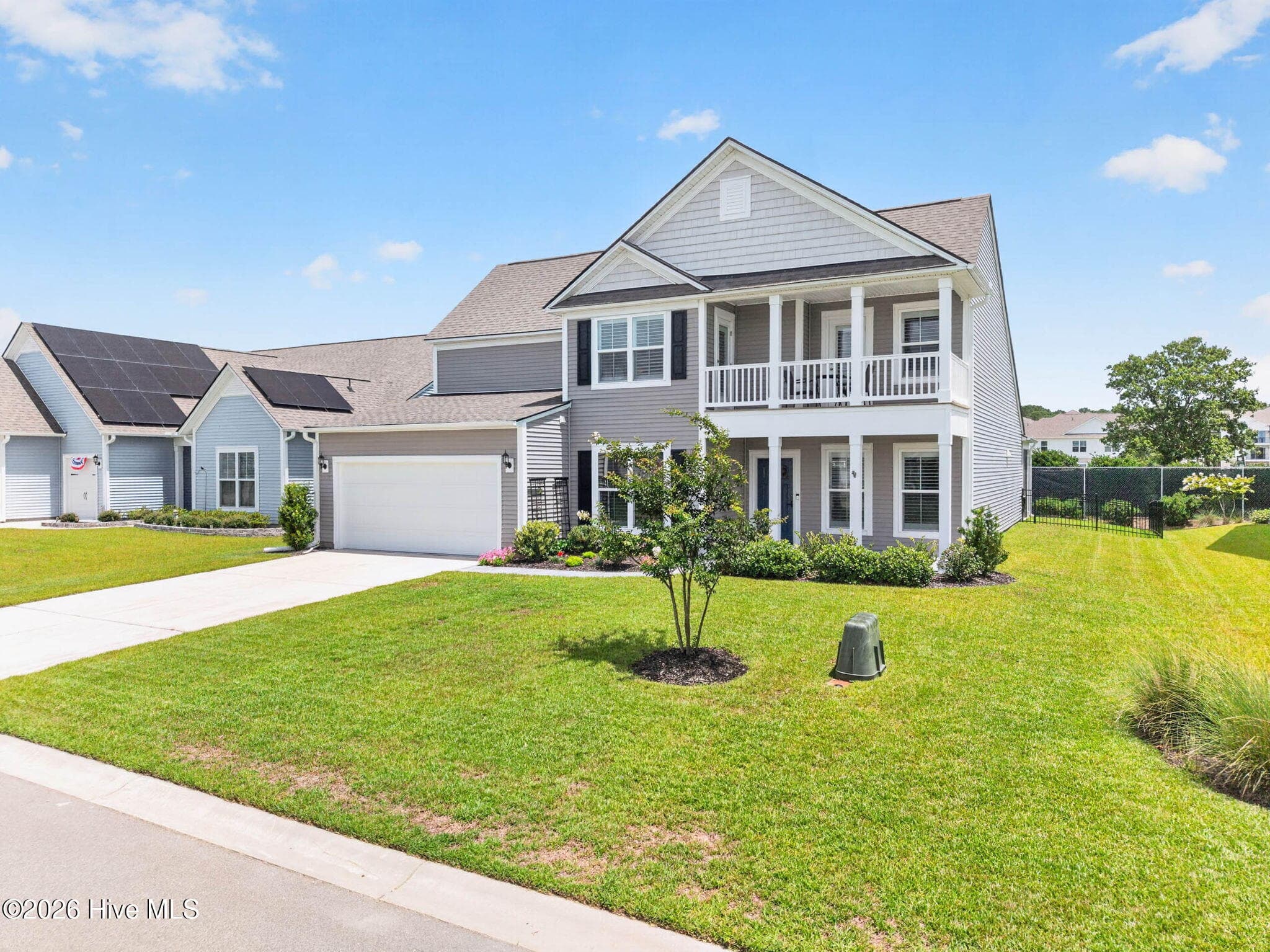 Built in 2022, this attractive Eagle Run home offers approximately 3,220 heated square feet and golf-course frontage. - 139 Eagle Claw Drive, Calabash, NC 28467