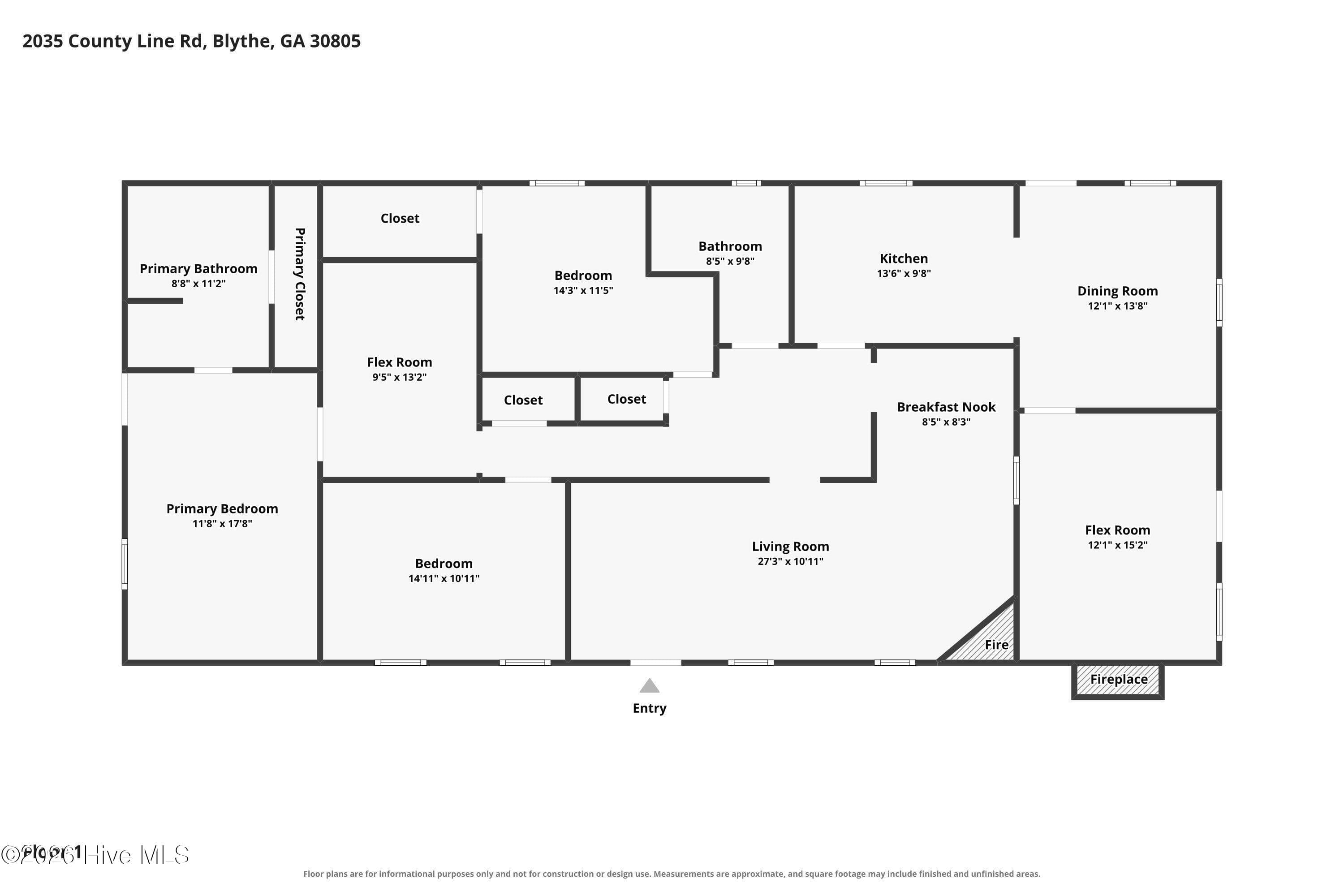 Single Family Residence at 2035 County Line Road, Blythe, GA 30805, photo 32 of 33