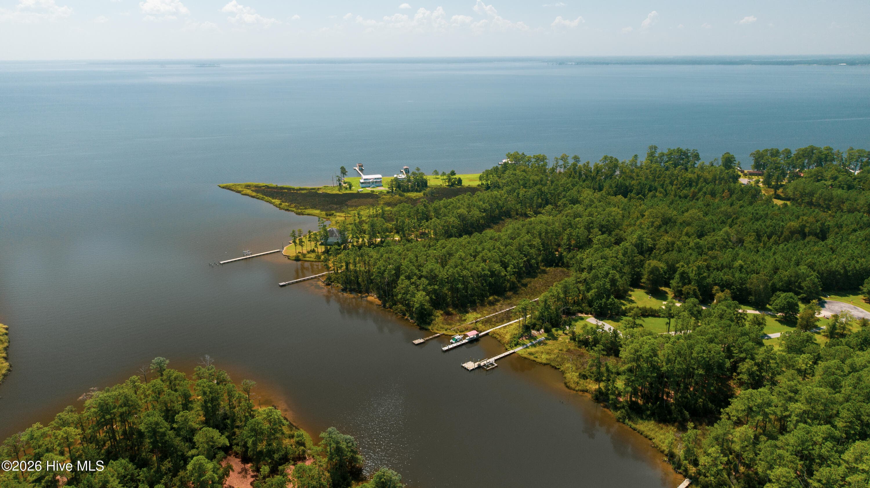 End of Lot/View of the Pamlico River - 97 Mcgowan Road, Bath, NC 27808