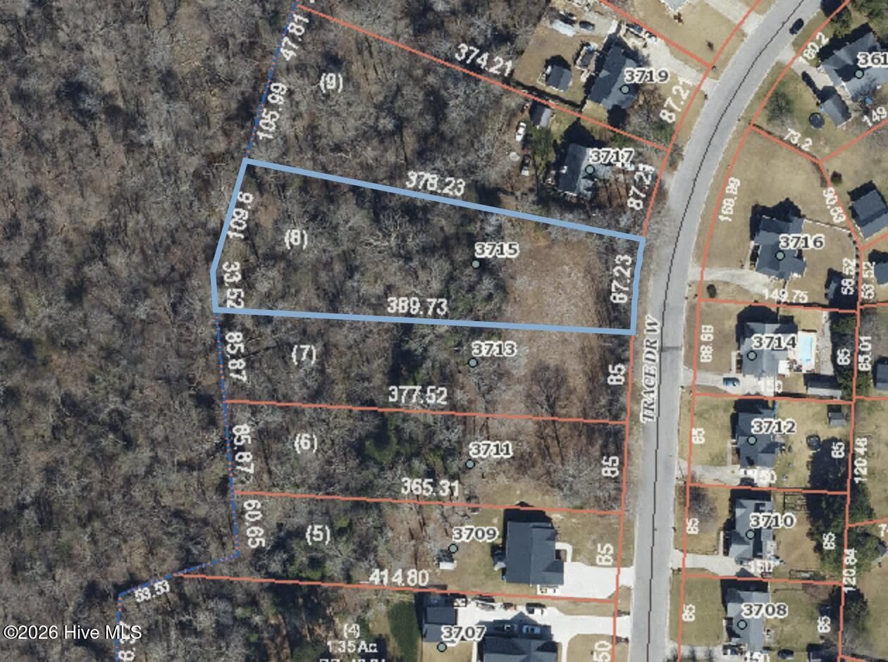 Residential Lot at 3715 8 Trace Drive W, Wilson, NC 27893, photo 4 of 4