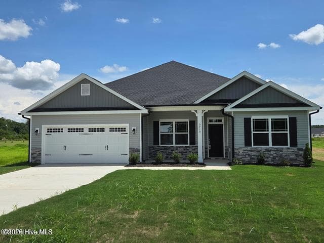 *Only $1000 down and financial incentives offered with use of a preferred lender! Home is COMING SOON. Photos are of the same floor plan in a different community and are for layout purposes only. Upgrades, colors and finishes may differ. - 188 Eliza Way, Winterville, NC 28590