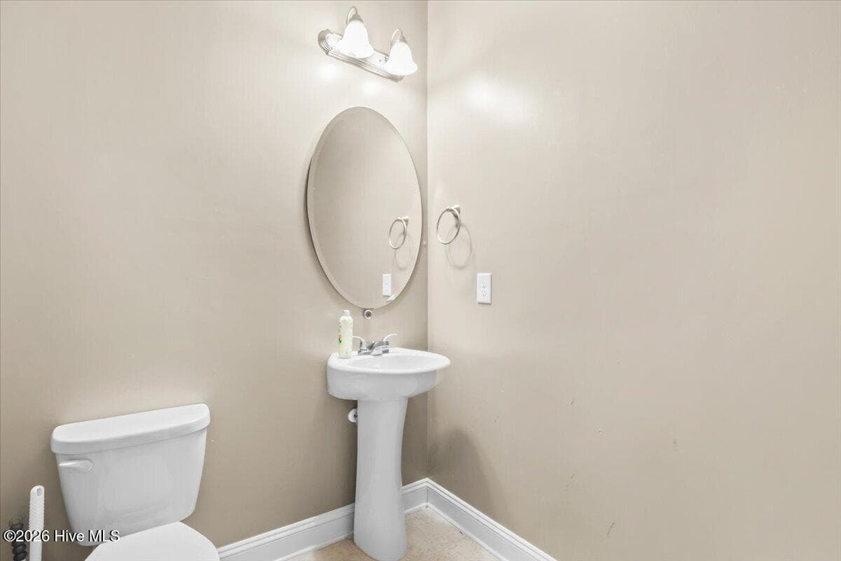 Powder Room - 107 Somervale Lane, Goldsboro, NC 27530