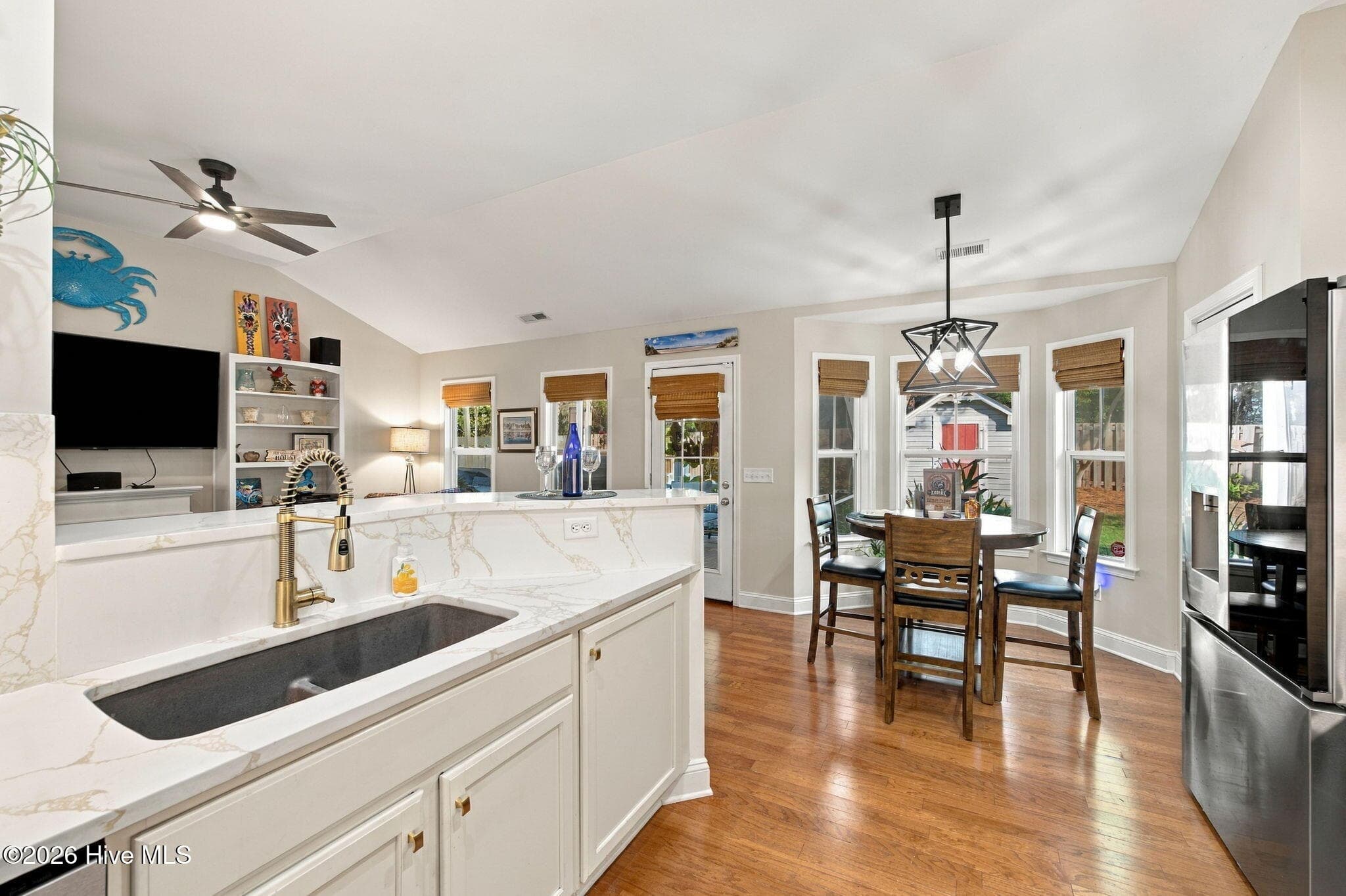 Open floor plan so the cook can still be part of the party - 4490 Frying Pan Road SE, Southport, NC 28461, Southport