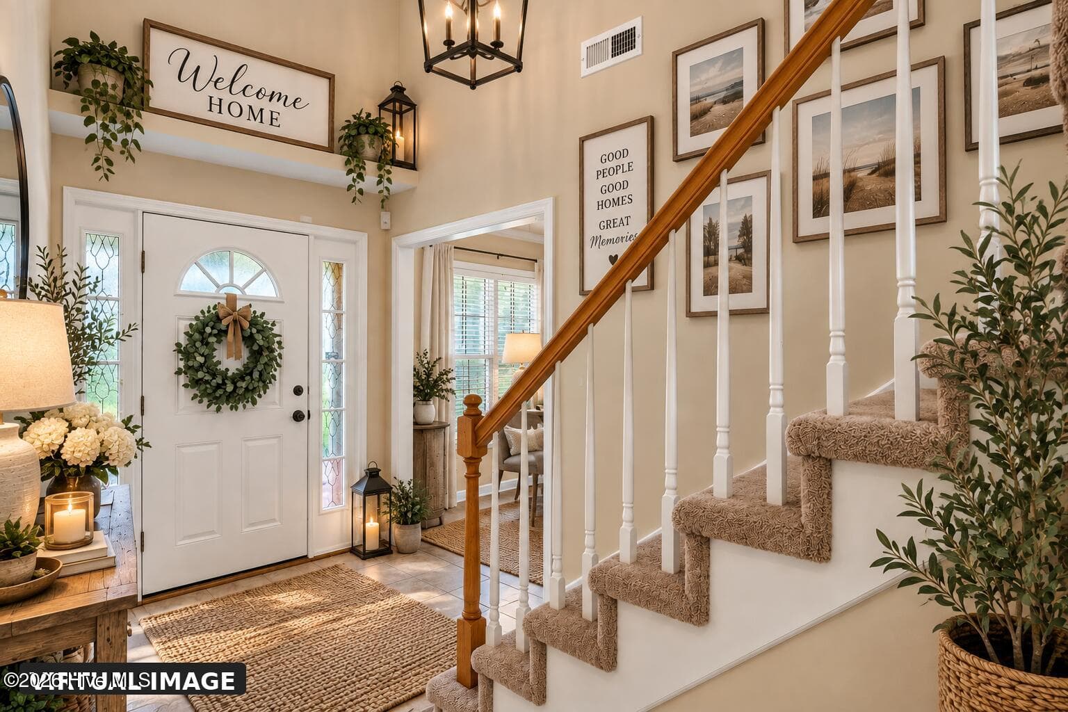 create an inviting entry - 503 Island Place, Swansboro, NC 28584