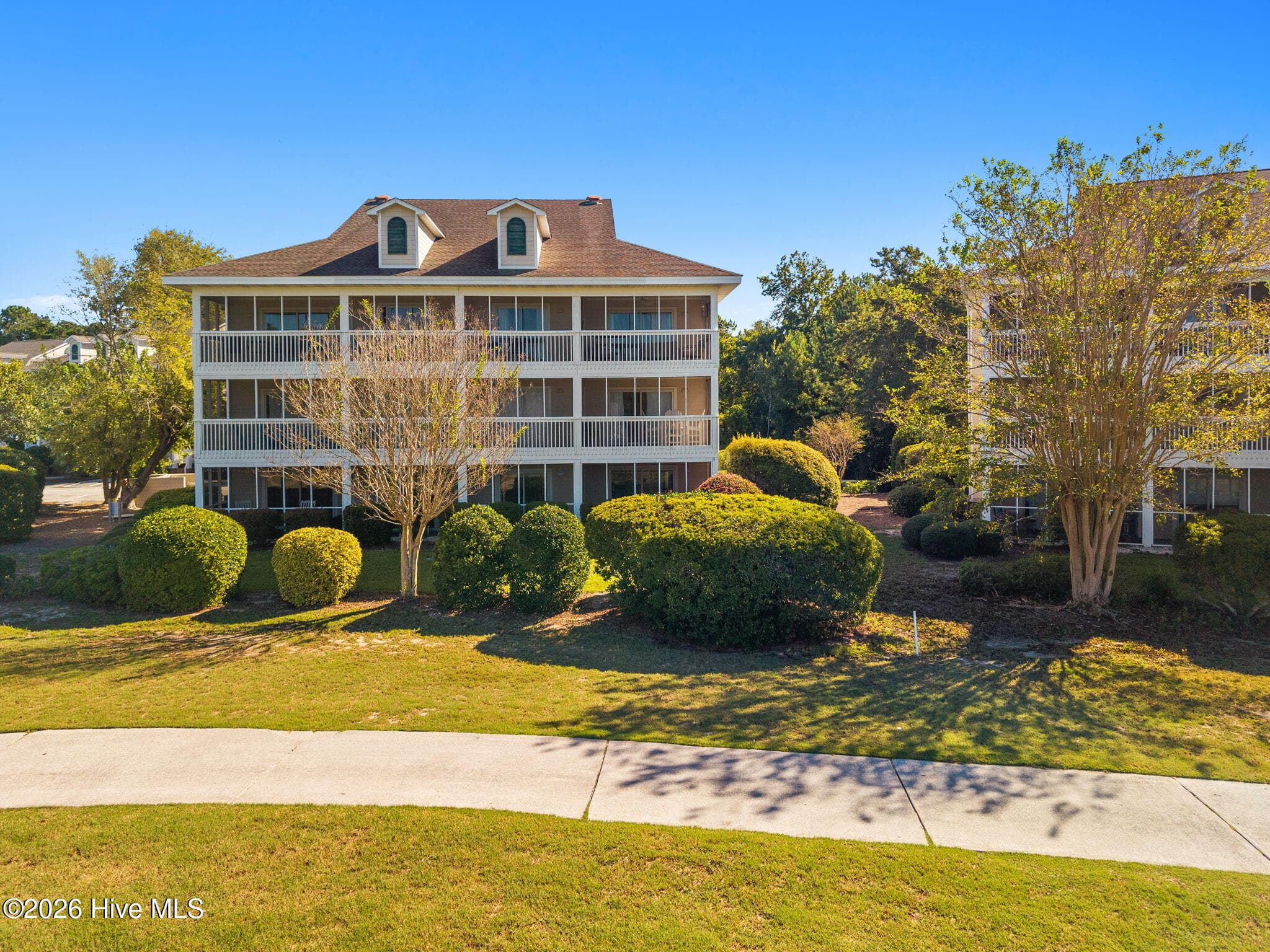 From the golf course - 3350 Club Villas Drive # 801, Southport, NC 28461, Southport