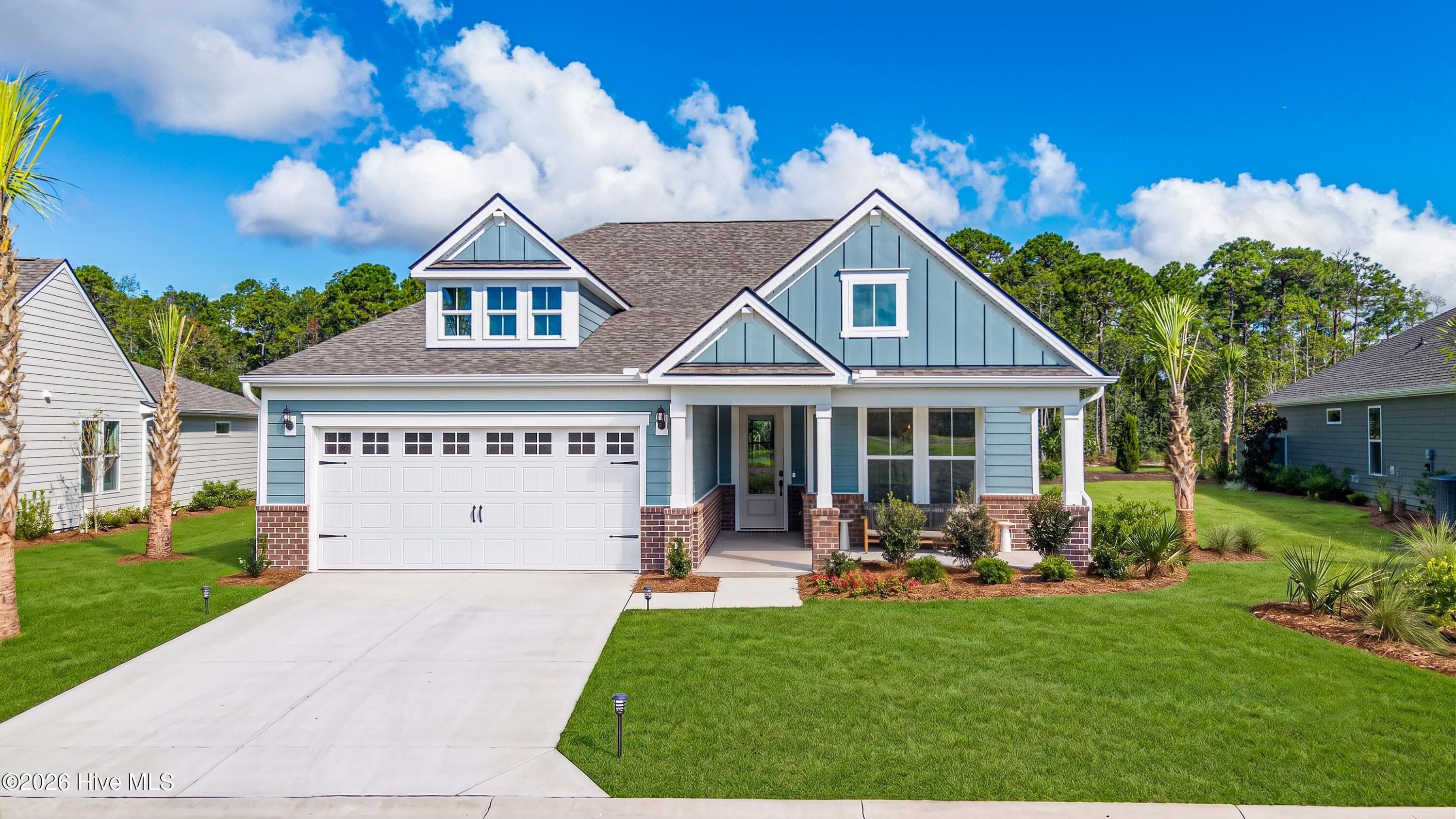 Exterior Elevation on Home May vary. - 3012 Sea Fret Place SW, Shallotte, NC 28470