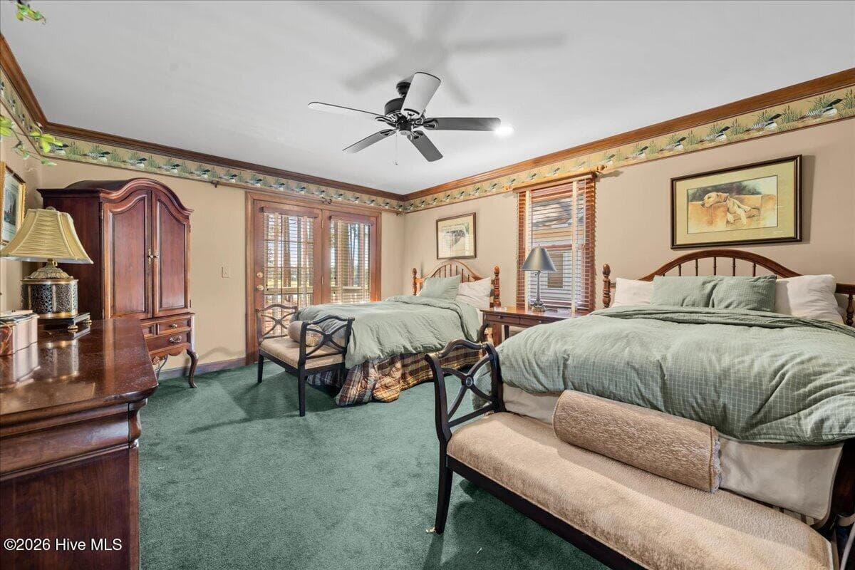 Main level bedroom 2 - 50 Cochrane Castle Circle, Southern Pines, NC 28387
