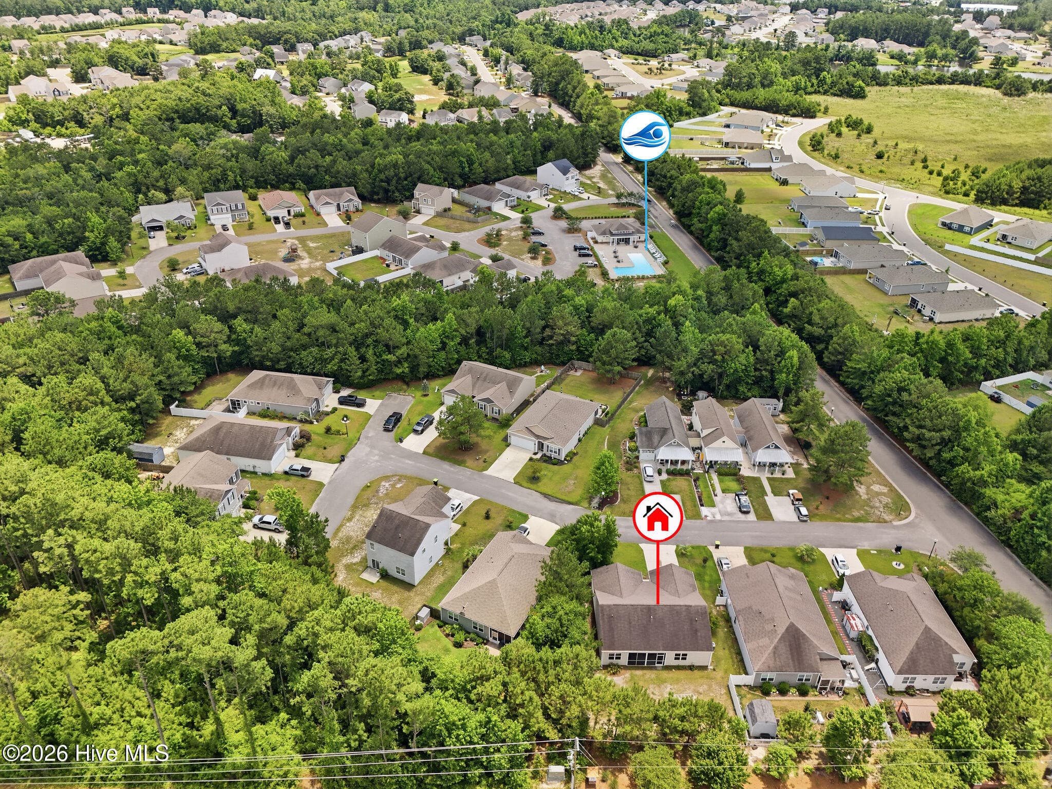 Single Family Residence at 1690 Haldon Lane SE, Bolivia, NC 28422, photo 49 of 69