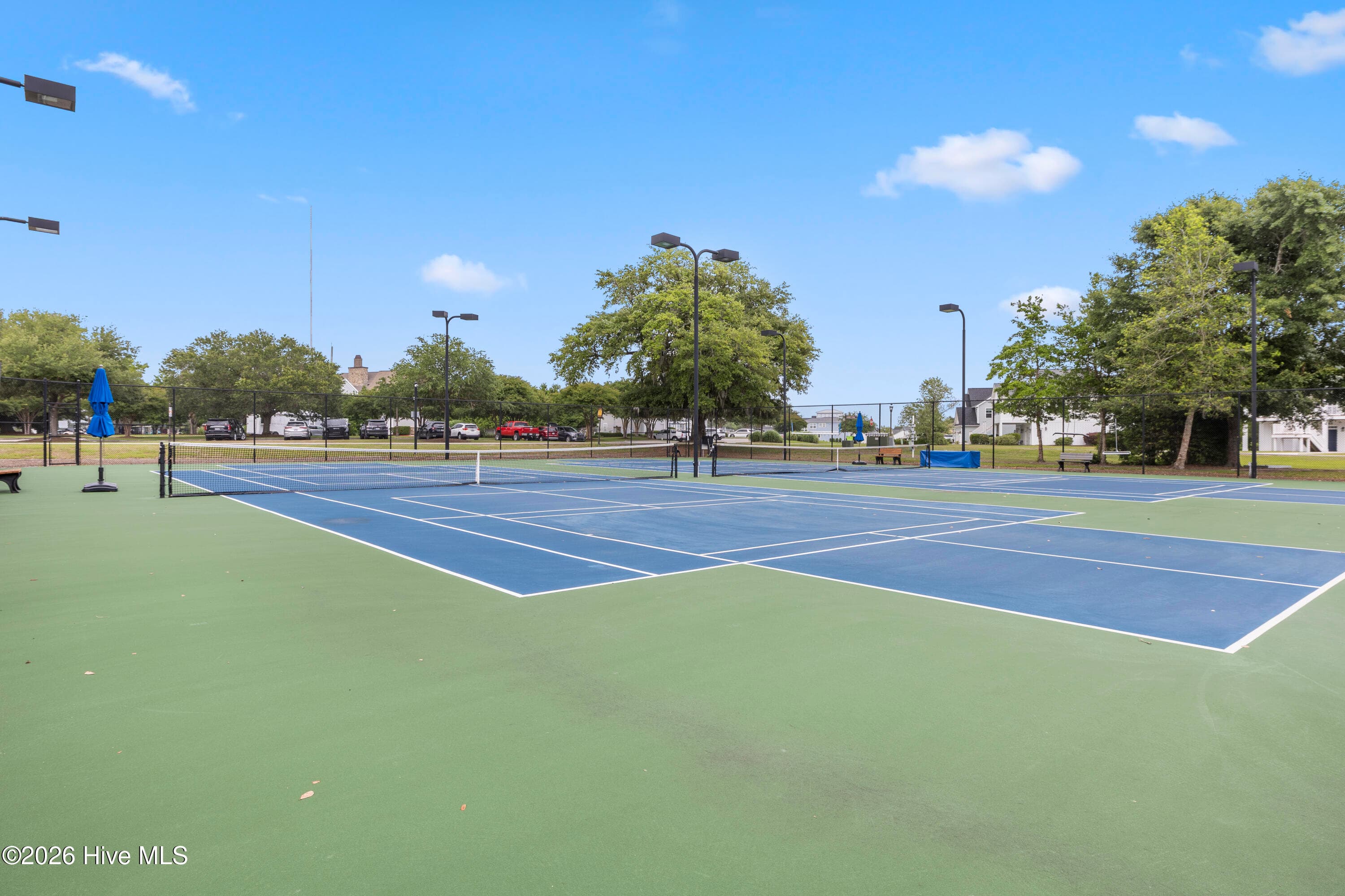 Summerhouse Amenities: Tennis/Pickleball courts - 401 Caspian Court, Holly Ridge, NC 28445