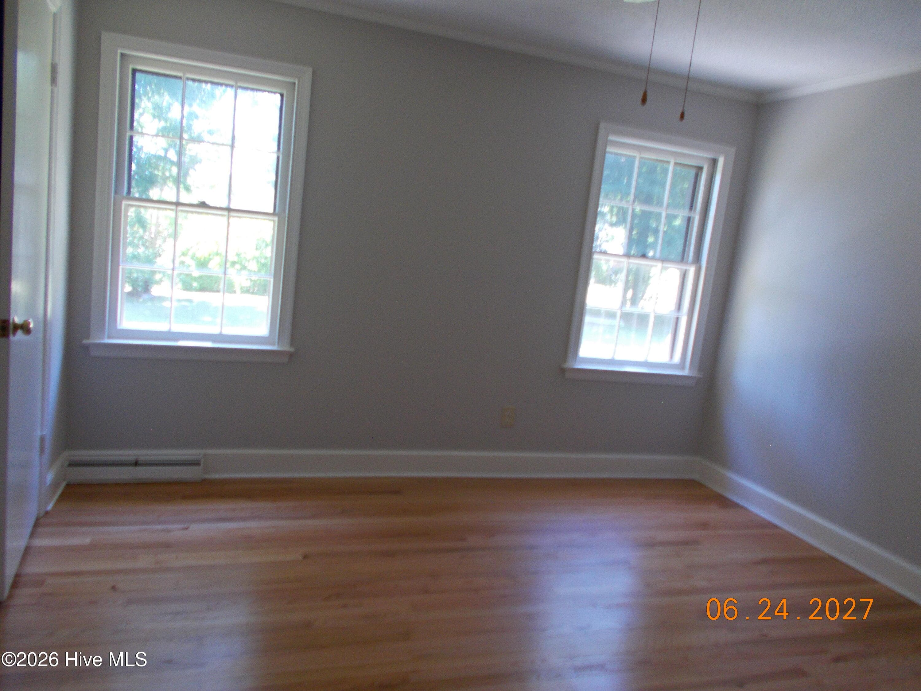 Hardwood floors in bedroom - 2209 Stanton Road, Kinston, NC 28504