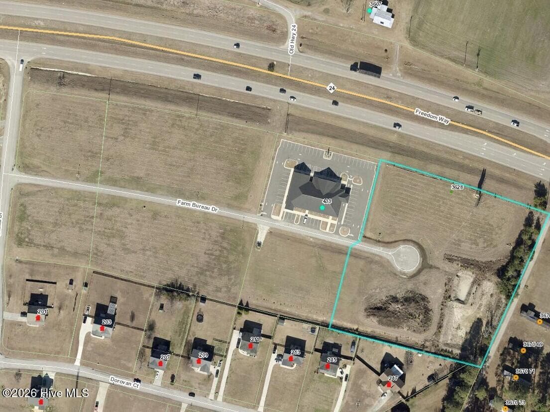 Lot 4 Farm Bureau Drive, Hubert, NC 28539