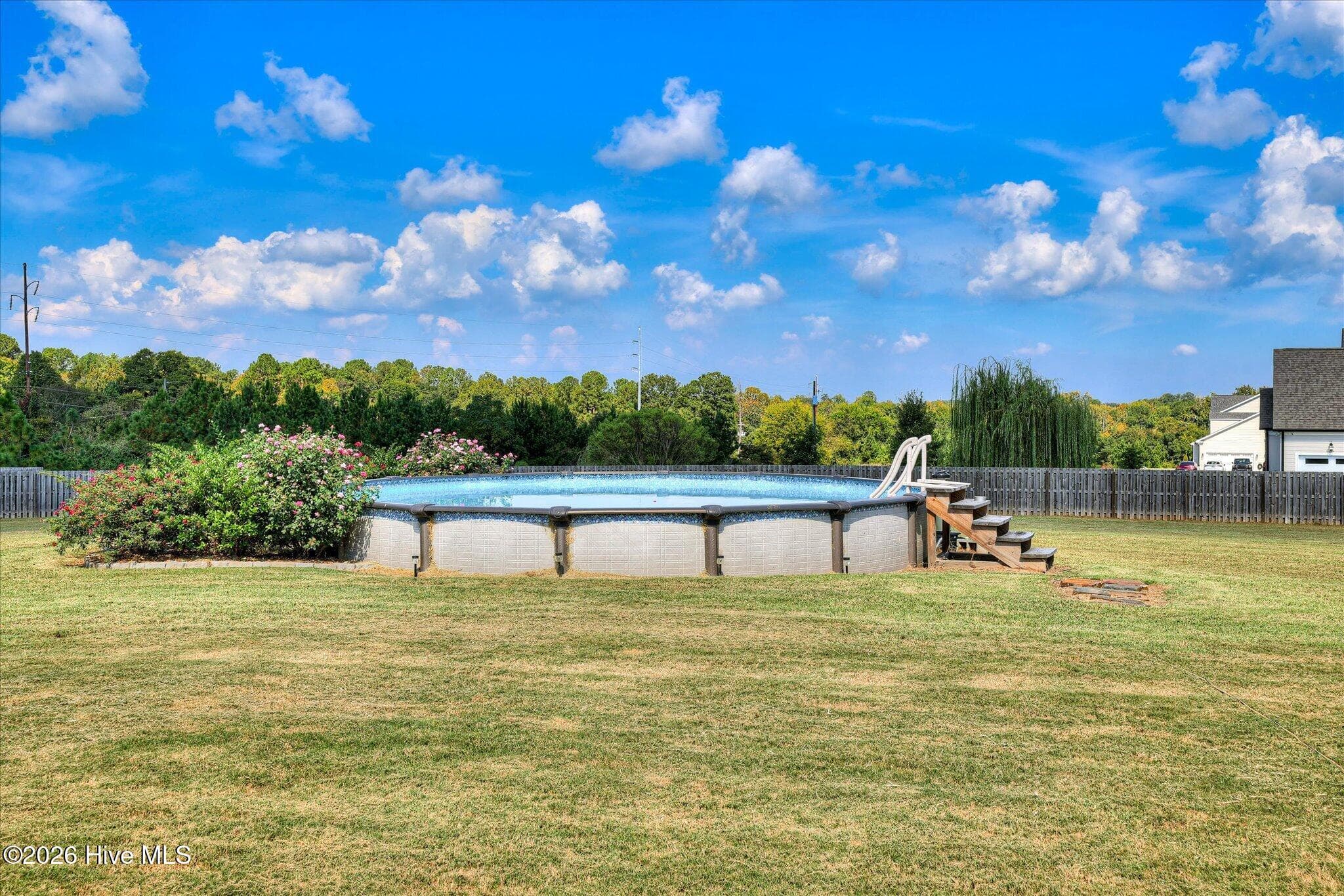 Above ground pool - 4014 Highfield Drive, Grovetown, GA 30813