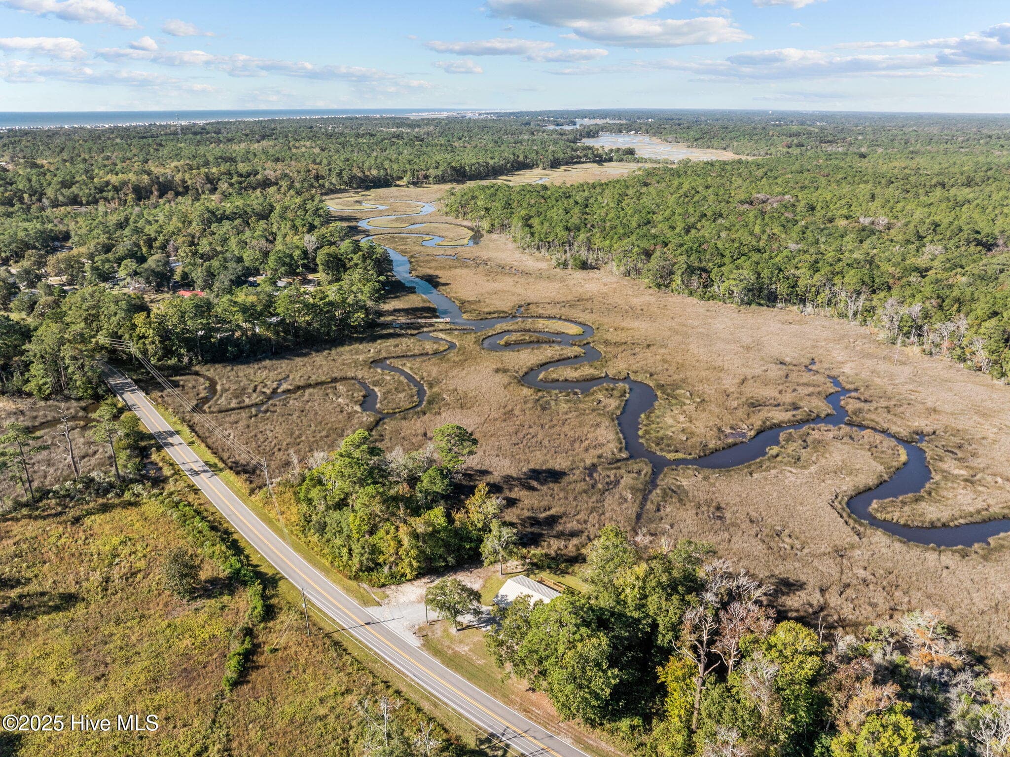 FACING SOUTHWEST TOWARDS OCEAN ISLE BEACH - 2037 Oxpen Road SW, Supply, NC 28462
