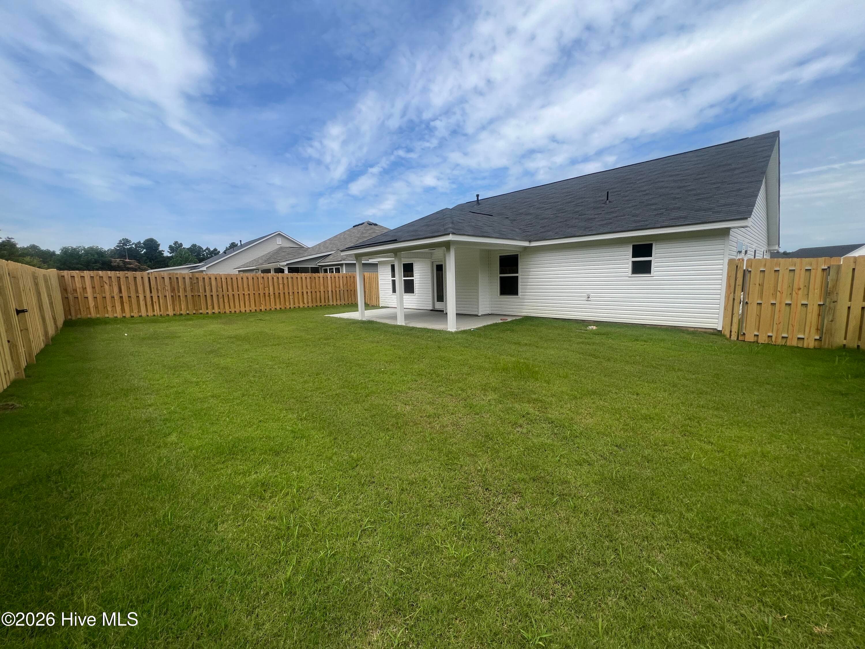 another view of the backyard - 8887 Snelling Drive, Aiken, SC 29803