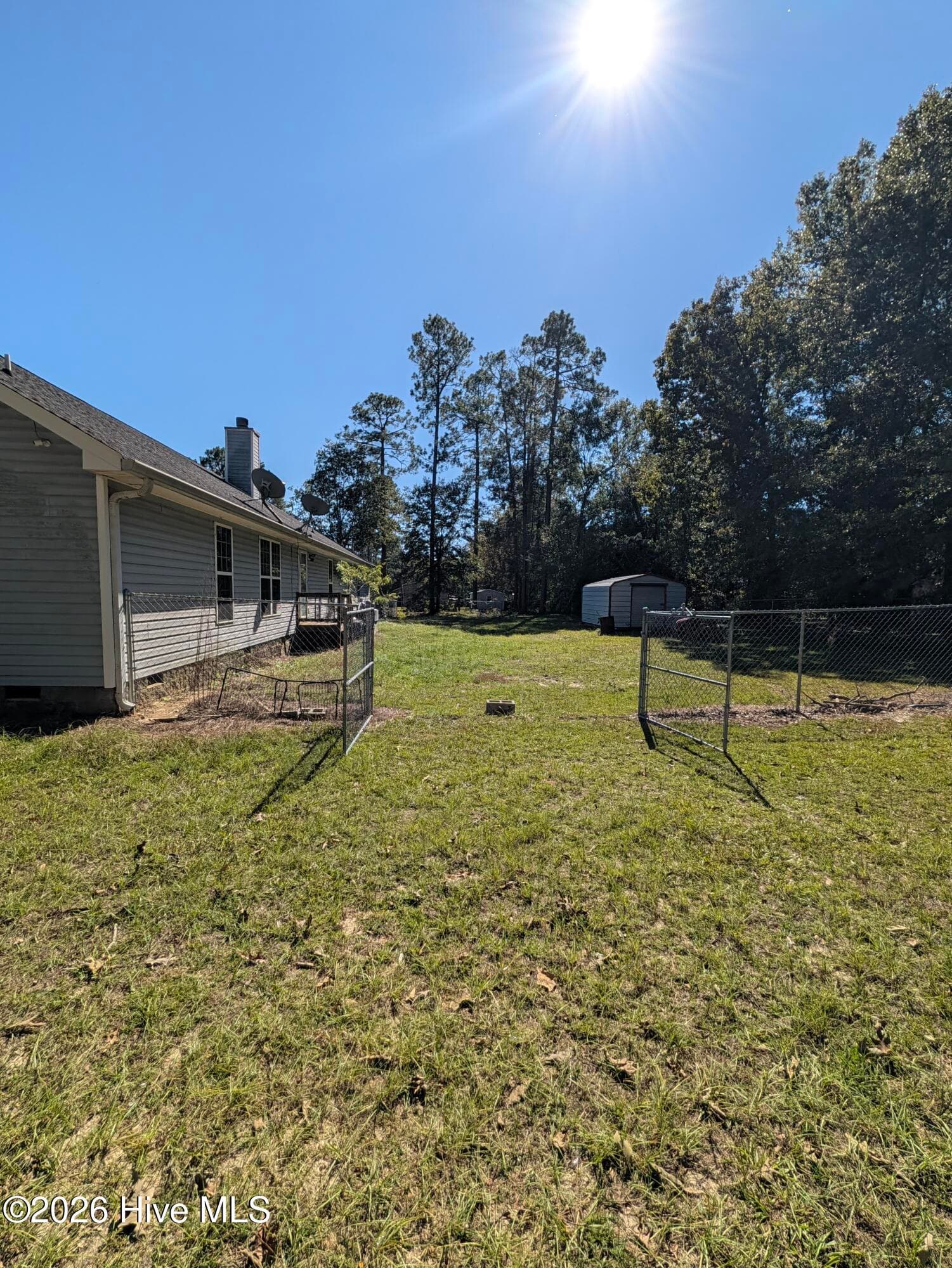 Fenced in Back Yard - 423 Weeks Street, Wadley, GA 30477