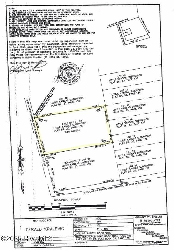 Residential Lot at 183 Ladybell Drive, Orrum, NC 28369, photo 16 of 16