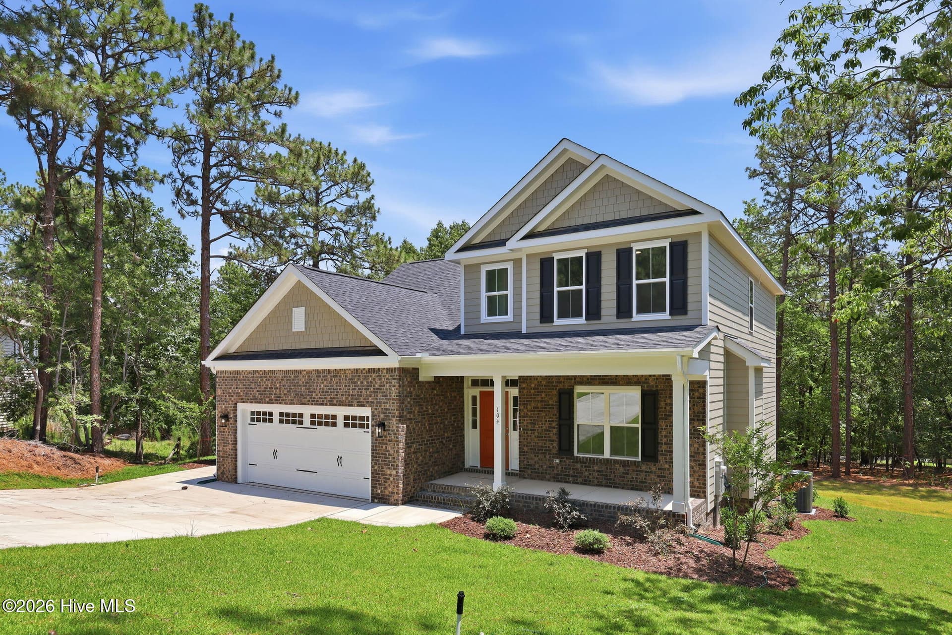Front - 104 Tiverton Court, Seven Lakes, NC 27376