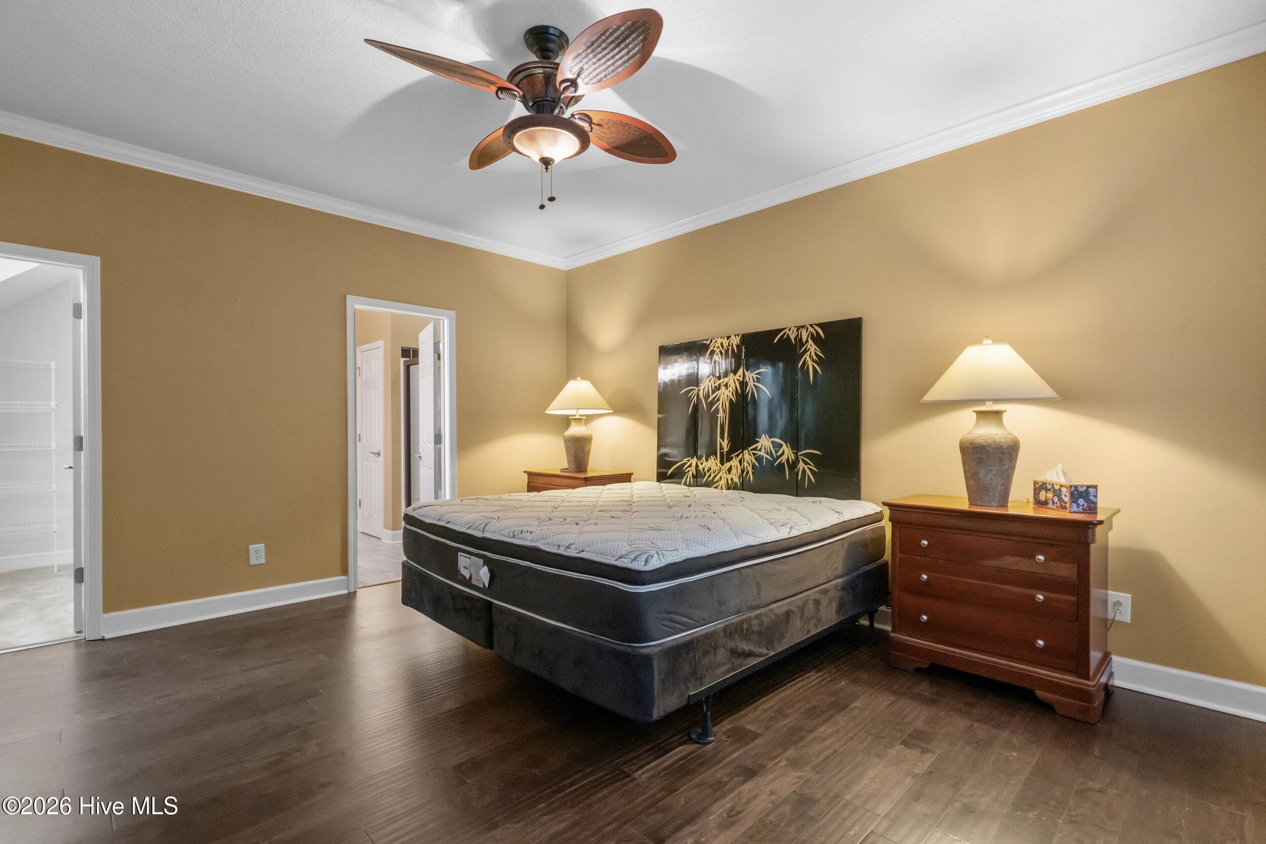 Primary suite featuring a private en-suite bathroom - 222 Pilothouse Place, Carolina Shores, NC 28467, Carolina Shores