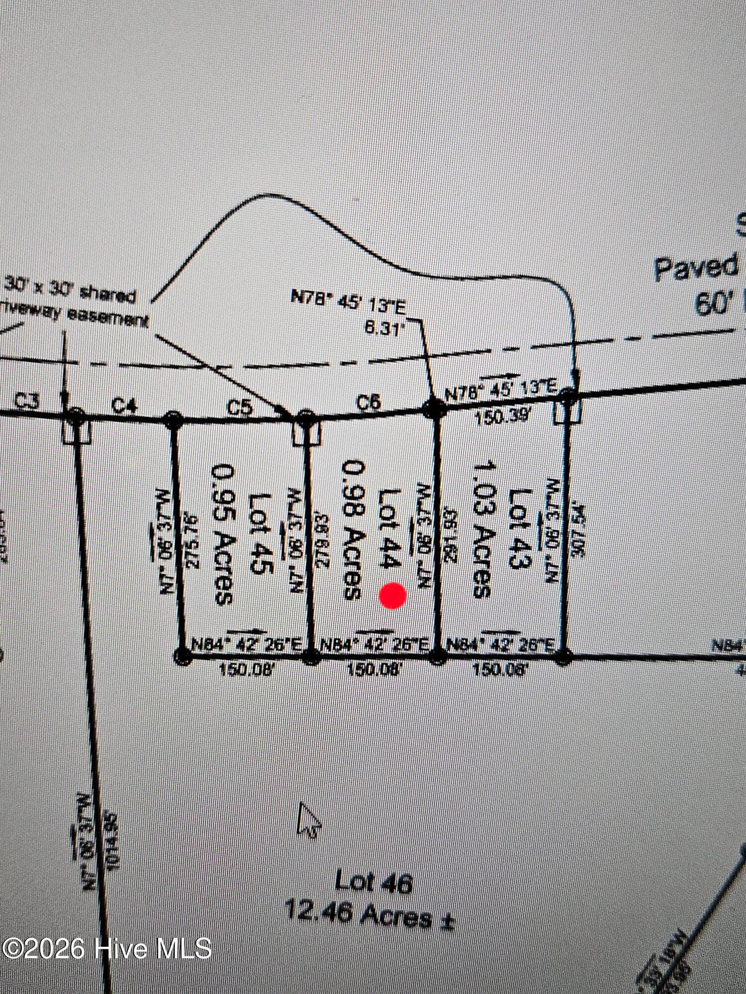 Lot 44 - 0.98ac +/- - Lot 45 Stuarts Mill Road, Fairmont, NC 28340