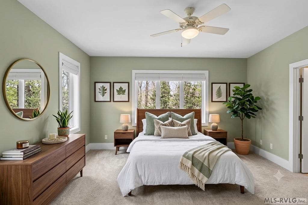 Bedroom 1 - Virtually Staged