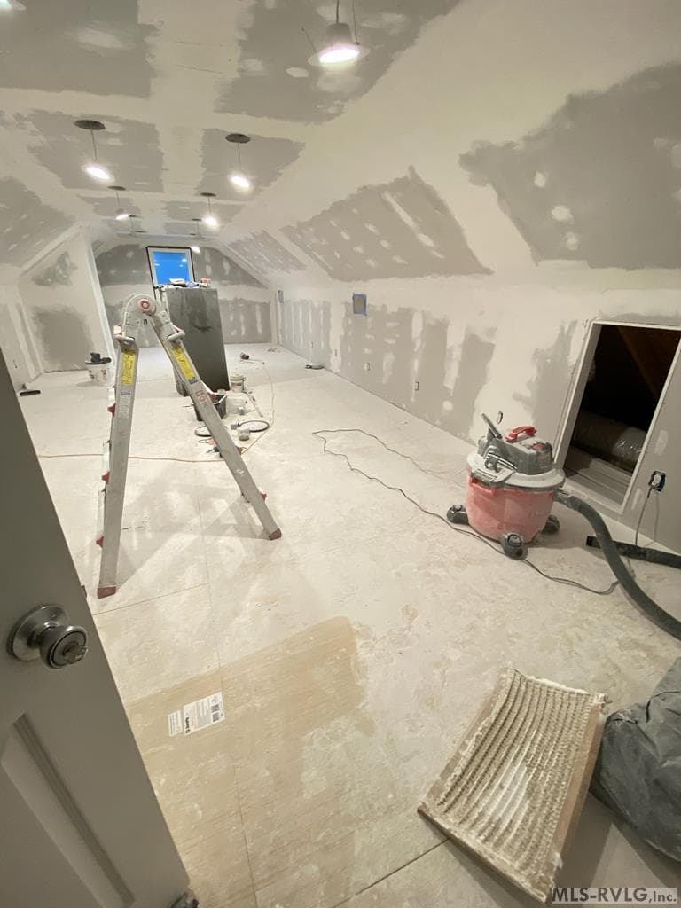 Game room when it was in process