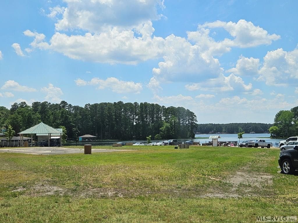 Lake Gaston Recreation Area, View from Entrance - spacious parking area, Pier, Swim Area and Picnic Area w/bathrooms