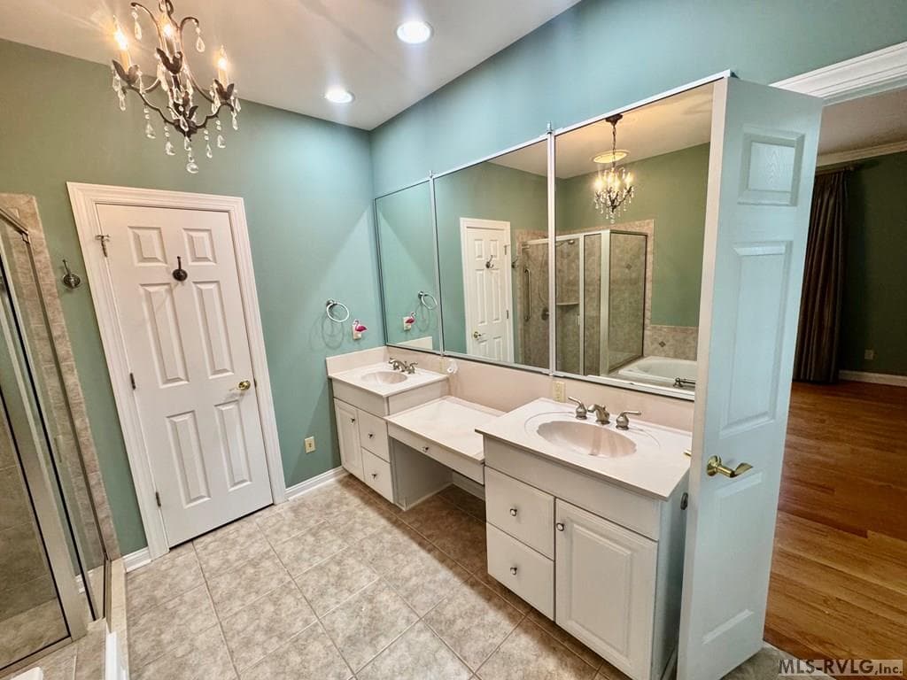 The Primary Suite Bath Detail