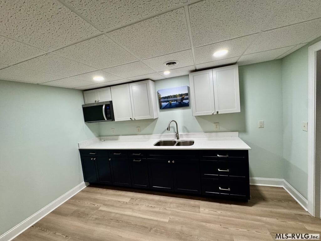 Lower Level Kitchen - 207 Sir Payton Dr., Clarksville VA 23927, Clarksville