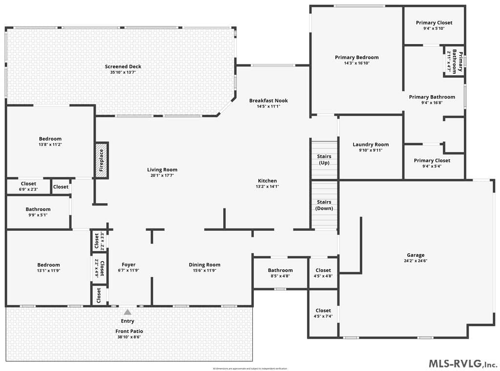 Main Level - 207 Sir Payton Dr., Clarksville VA 23927, Clarksville