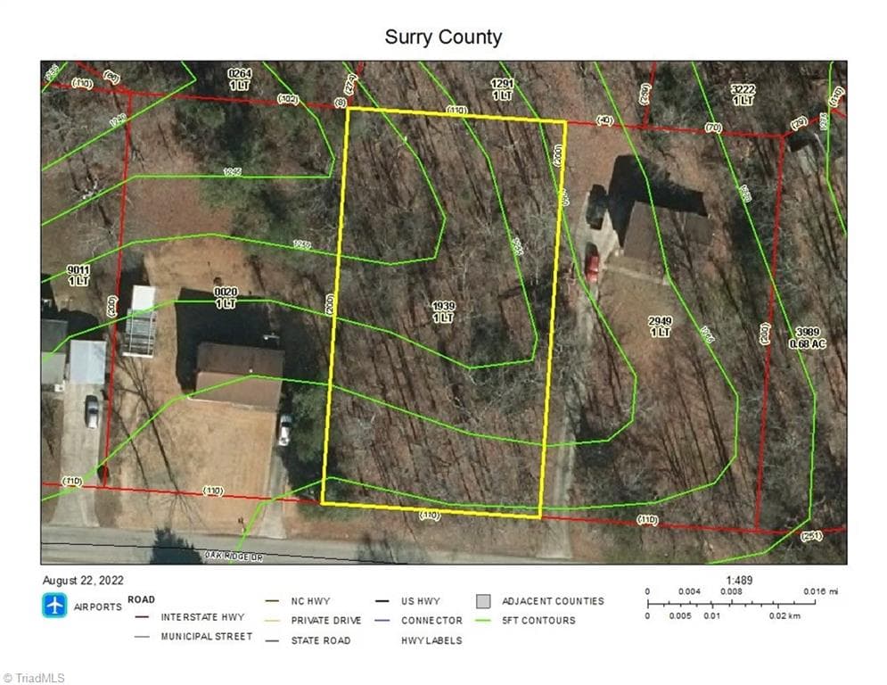Unimproved Land at 0 Oak Ridge Court, Mount Airy NC 27030, photo 3 of 5