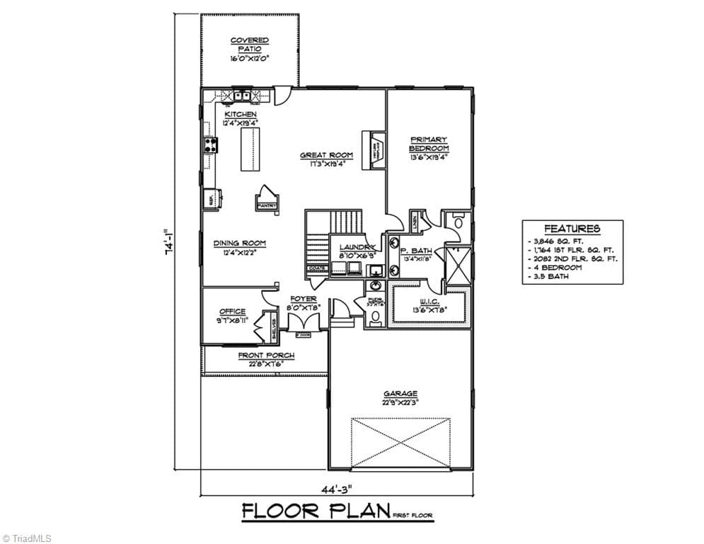 Stick/Site Built at 8430 Fairgrove Church Road, Browns Summit NC 27214, photo 49 of 50