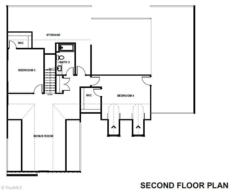 Stick/Site Built at 8554 Fairgrove Church Road, Browns Summit NC 27214, photo 3 of 4