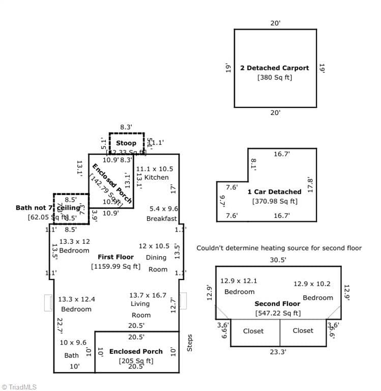 Stick/Site Built at 404 N State Street, Yadkinville NC 27055, photo 12 of 12