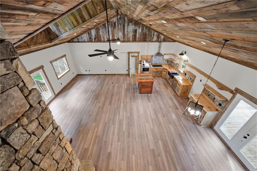 Stick/Site Built at 486 Hunter-Lysik Way, Laurel Springs NC 28644, photo 22 of 32
