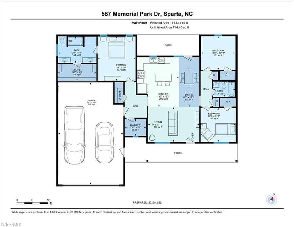 Stick/Site Built at 587 Memorial Park Drive, Sparta NC 28675, Sparta, photo 48 of 49