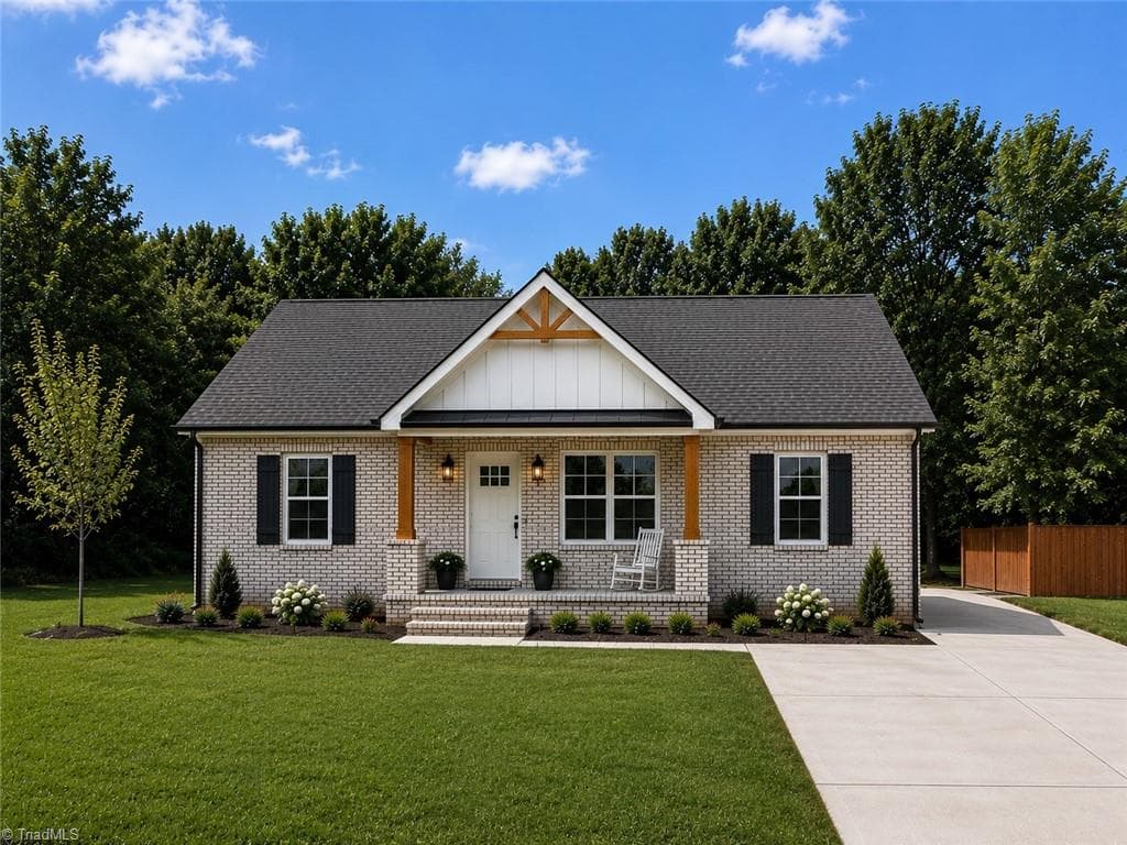 Stick/Site Built at 7424 Corvette Lane, Walkertown NC 27051