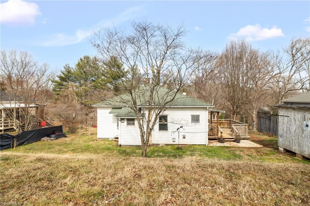 Backyard - 904 Branch Street, Eden NC 27288, Eden