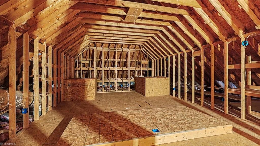 Third floor has stairs and is wired. Could finish out as a theatre or use as storage. - 6705 Polo Farms Drive, Summerfield NC 27358, Summerfield