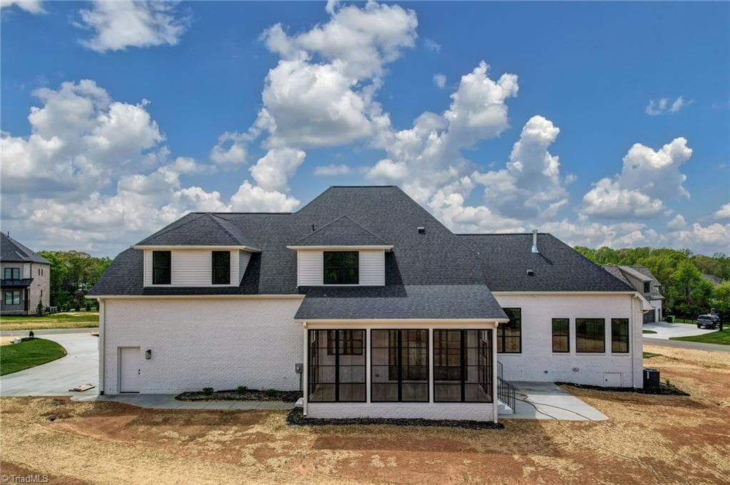 rear exterior - 7688 Kyran Court, Oak Ridge NC 27310, Oak Ridge