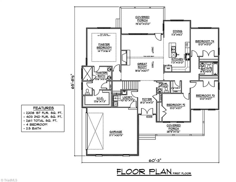 Stick/Site Built at 8513 S Richardsonwood Court, Browns Summit NC 27214, Browns Summit, photo 2 of 4