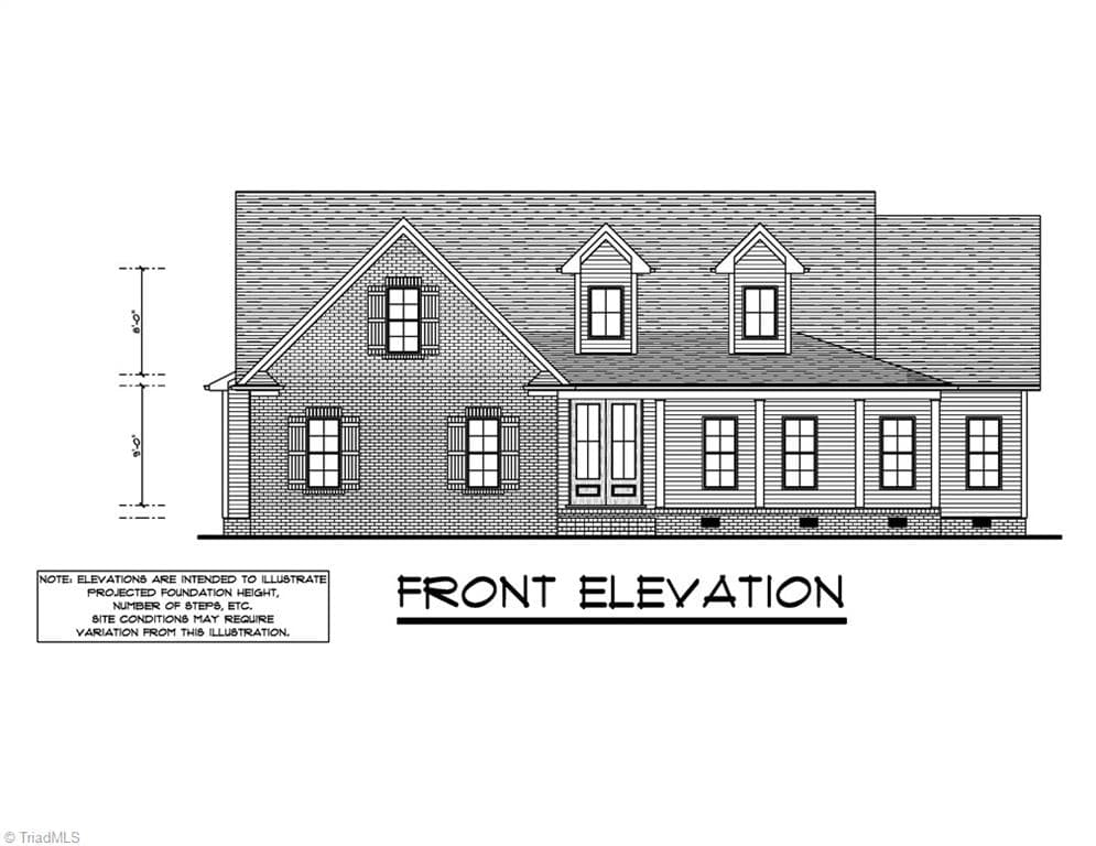 Stick/Site Built at 8513 S Richardsonwood Court, Browns Summit NC 27214, Browns Summit, photo 4 of 4