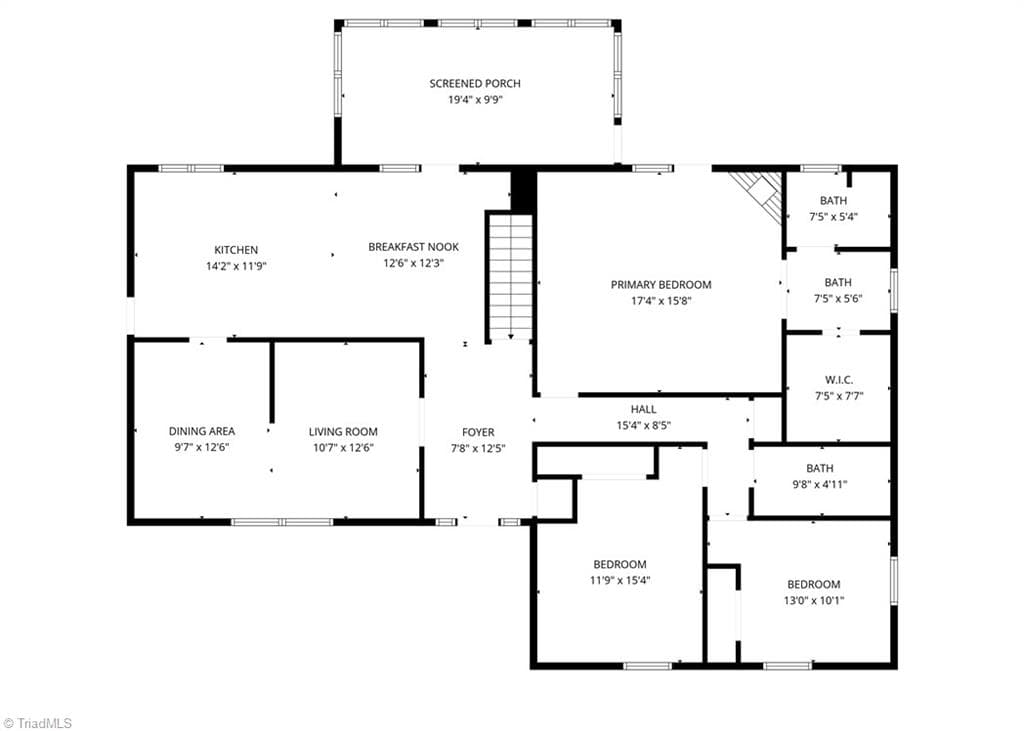 Stick/Site Built at 1495 Devaux Road, Rural Hall NC 27045, photo 41 of 41